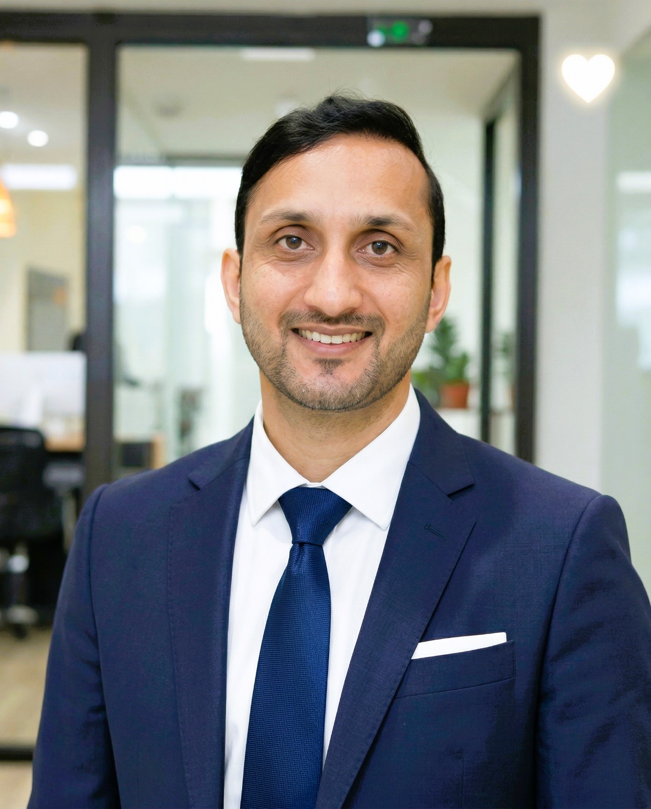 Portrait of Ankur Mittal, founder of ITARV Technology